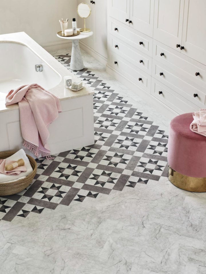 Amtico Flooring LVT Bathroom Decor Marble 144 RT